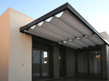 Porch, awning or pergola - Prefab houses
