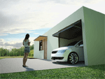 Home-built garage - Modular houses